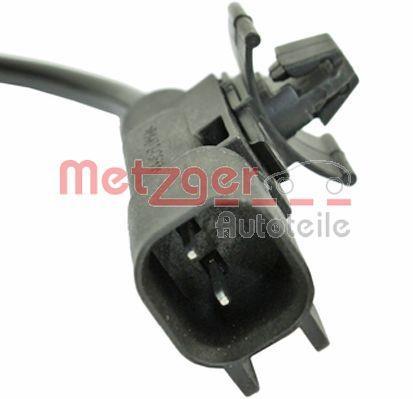 Capteur ABS (Capteur de vitesse de roue) METZGER 0900836